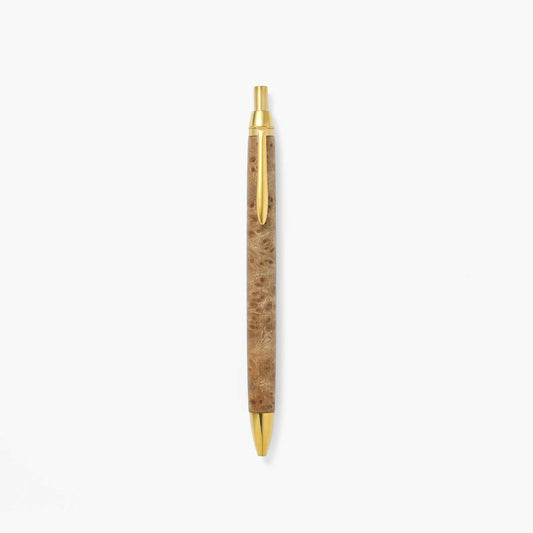 Handcrafted ballpoint pen - Japanese elm
