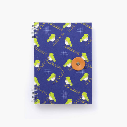 B6 notebook - toolpress/Spring bird - Night