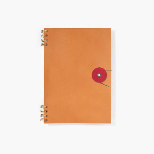 B6 notebook - Leather / Camel