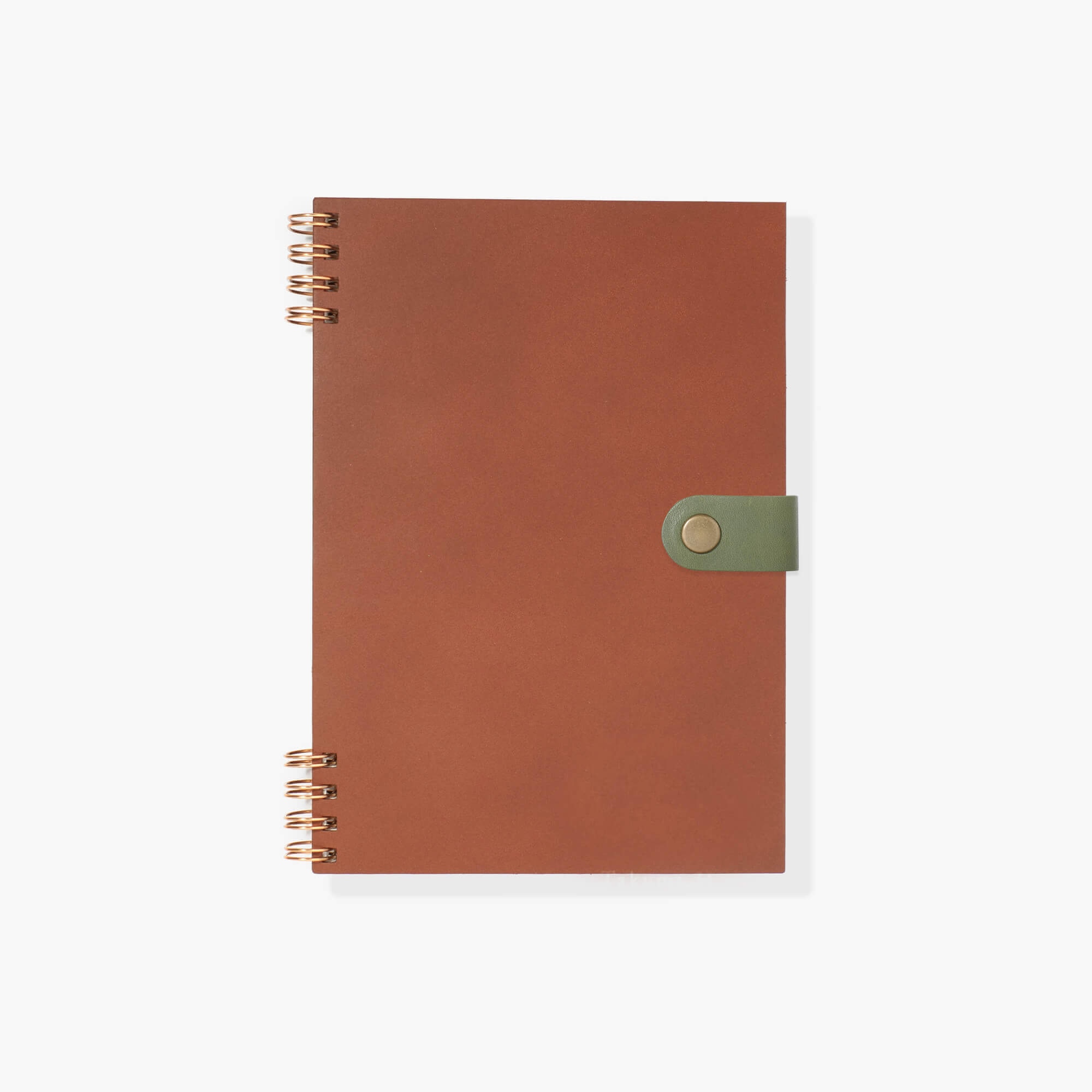 B6 notebook Leather Brown