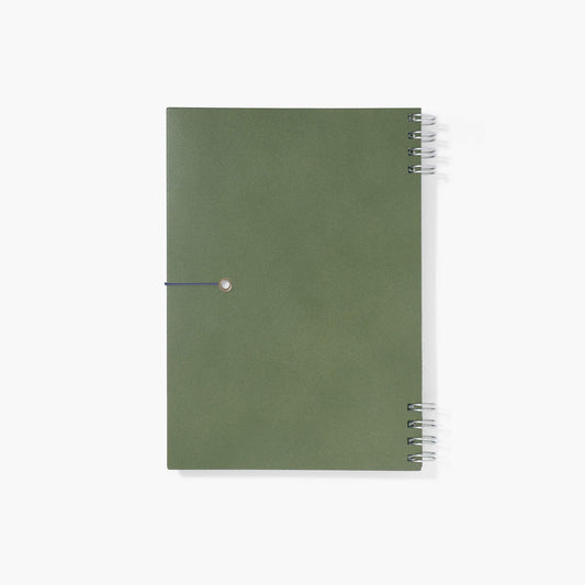 B6 notebook - 革 / Khaki