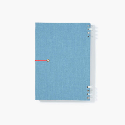 B6 notebook - 製本クロス / Sky