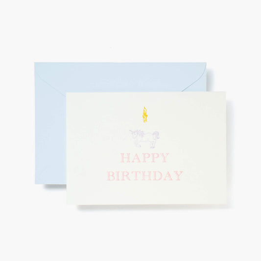 Happy birthday - unicorn