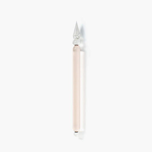 Lauscha glass pen - Pink