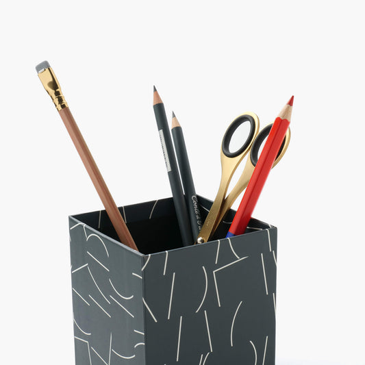 Handmade pencil pot