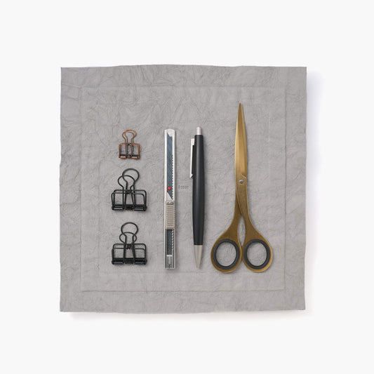 Paper leather tray