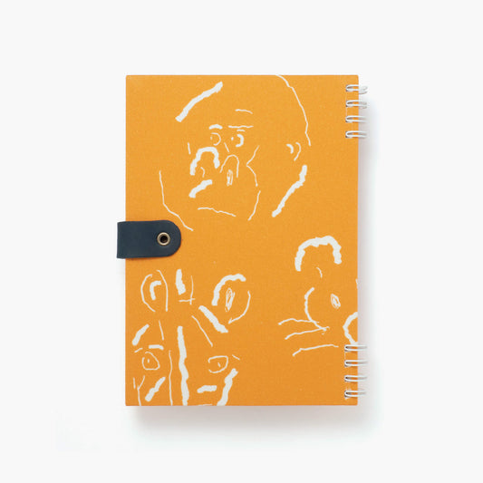 B6 notebook - Yoshiyuki Okada / ヒョウとシマウマとゴリラ