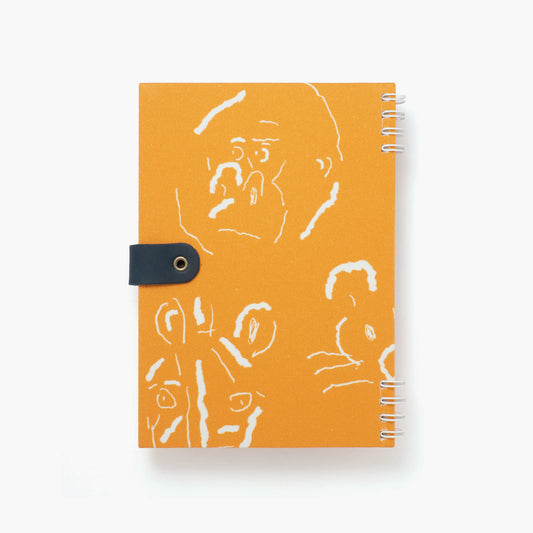 B6 notebook - Yoshiyuki Okada / Leopard, zebra and gorilla
