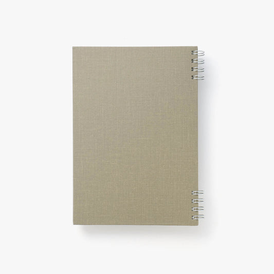 B6 notebook - 製本クロス / Khaki