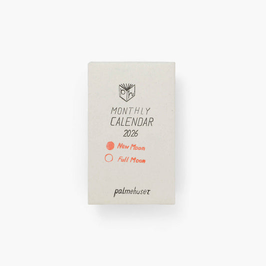 palmehuset MONTHLY CALENDAR 2026