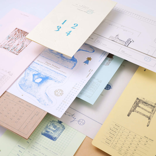 Calendar 2026　STUDY of Vintages in k-tools