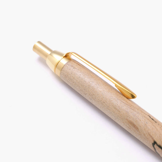 Handcrafted ballpoint pen - ウラジロカシ