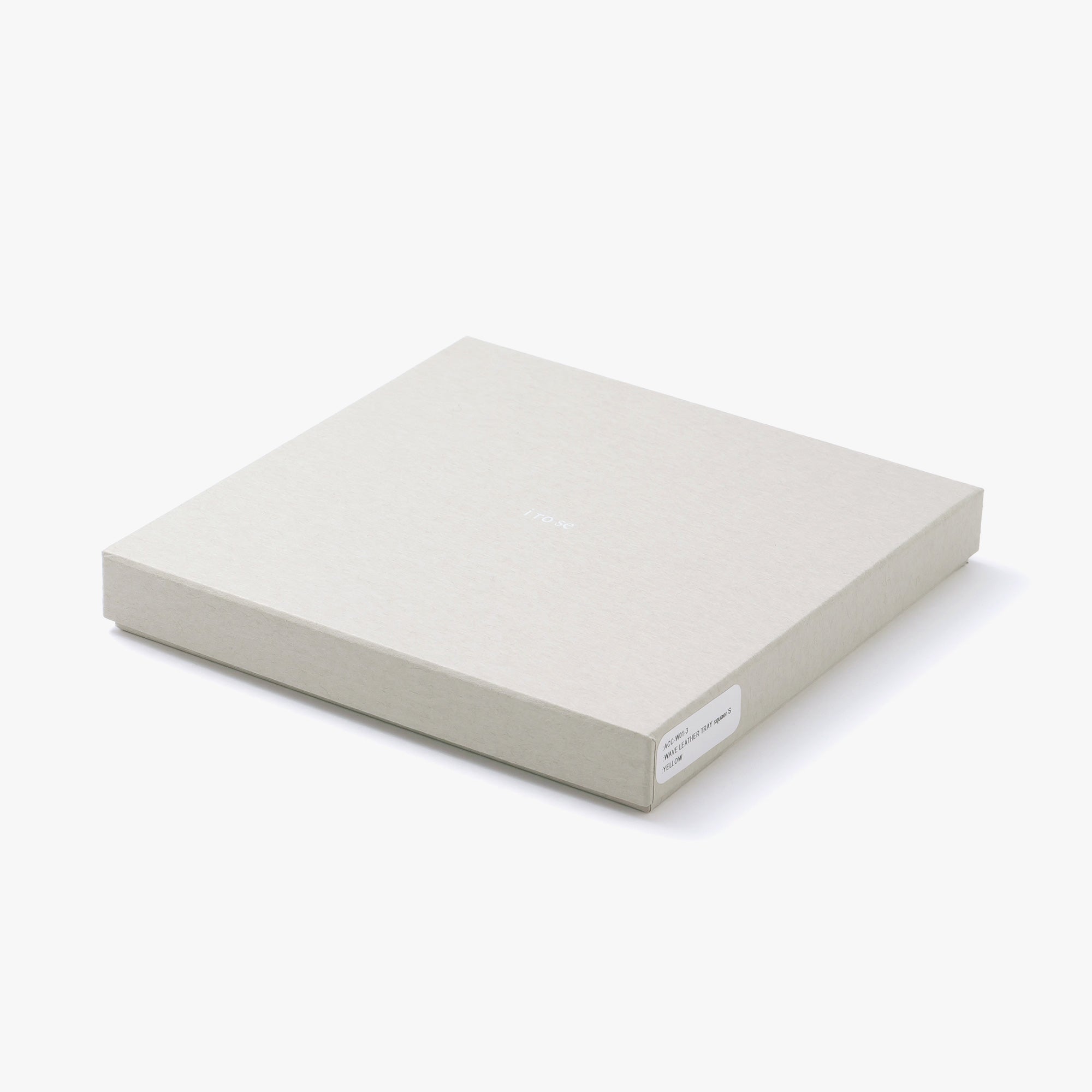 WAVE LEATHER TRAY - SQUARE-S – Kakimori
