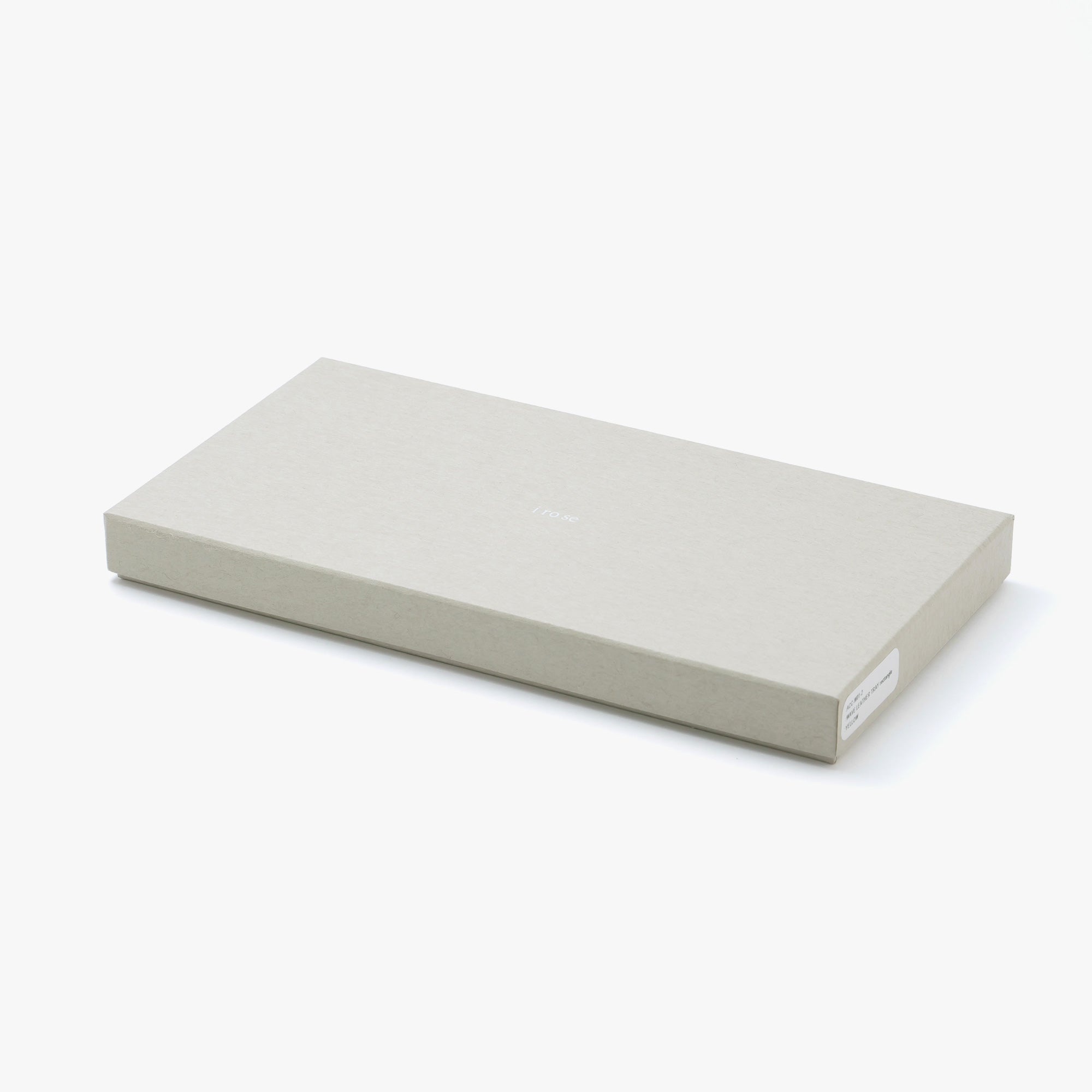 WAVE LEATHER TRAY - RECTANGLE – Kakimori