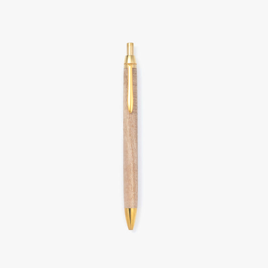 Handcrafted ballpoint pen - Taiwanese golden rain tree