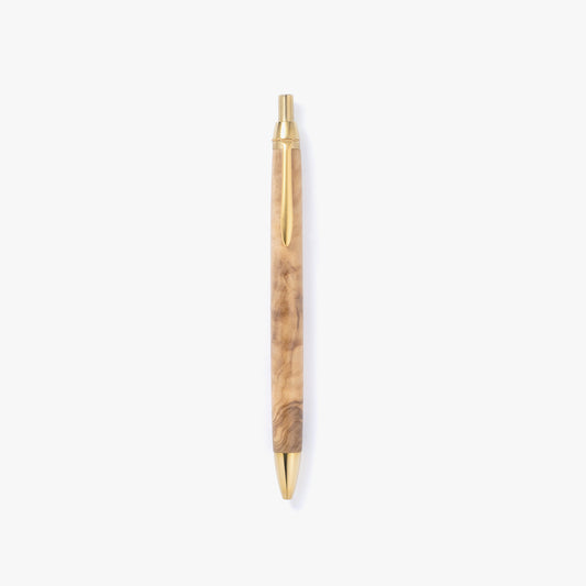 Handcrafted ballpoint pen - Olive wood