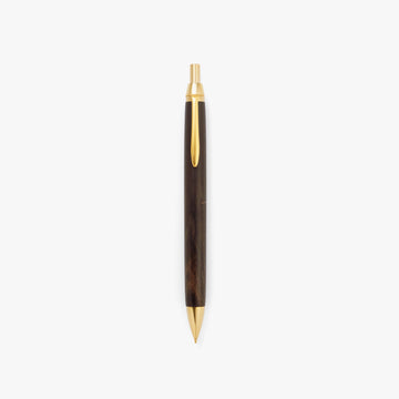 Handcrafted mechanical pencil - Black persimmon