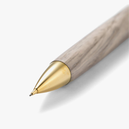 Handcrafted mechanical pencil - Jindai oak