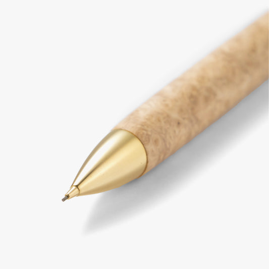 Handcrafted mechanical pencil - Burma padauk