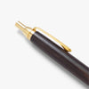 Handcrafted mechanical pencil - Black persimmon