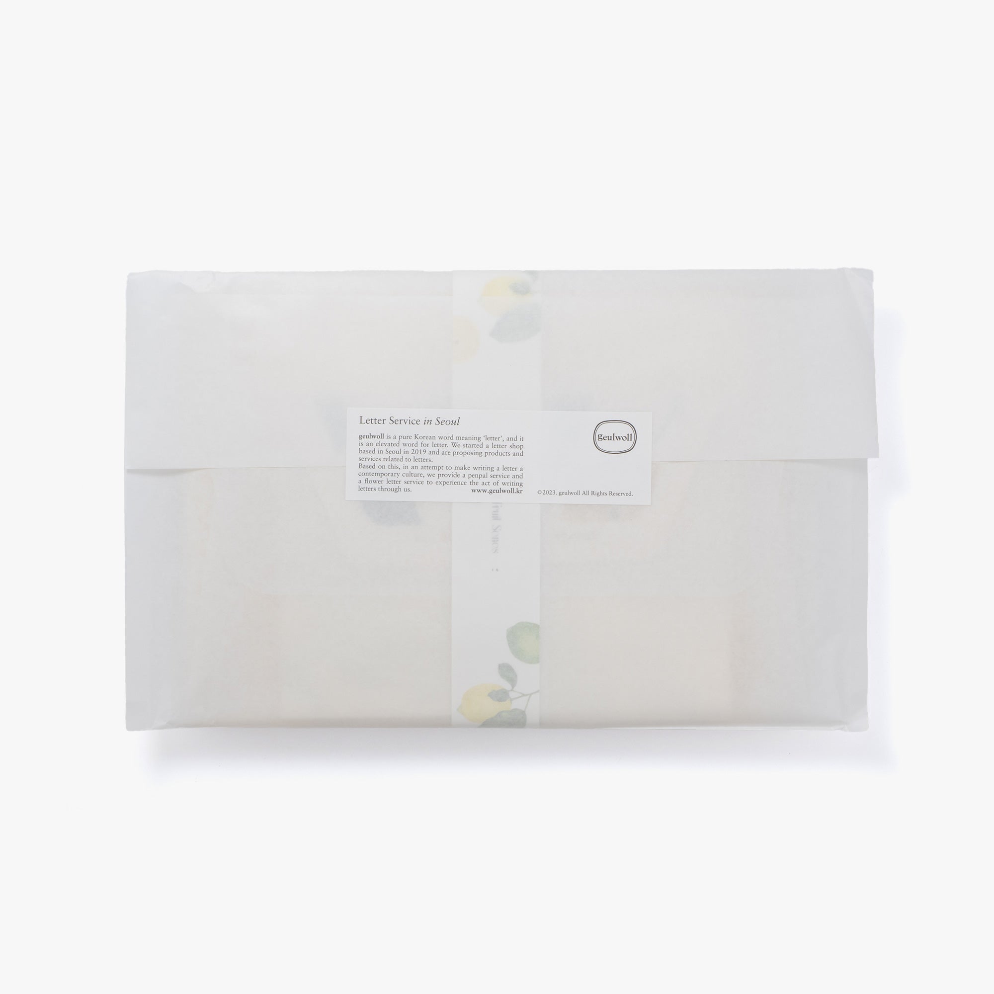 Letter set - Lisbon Lemon – Kakimori
