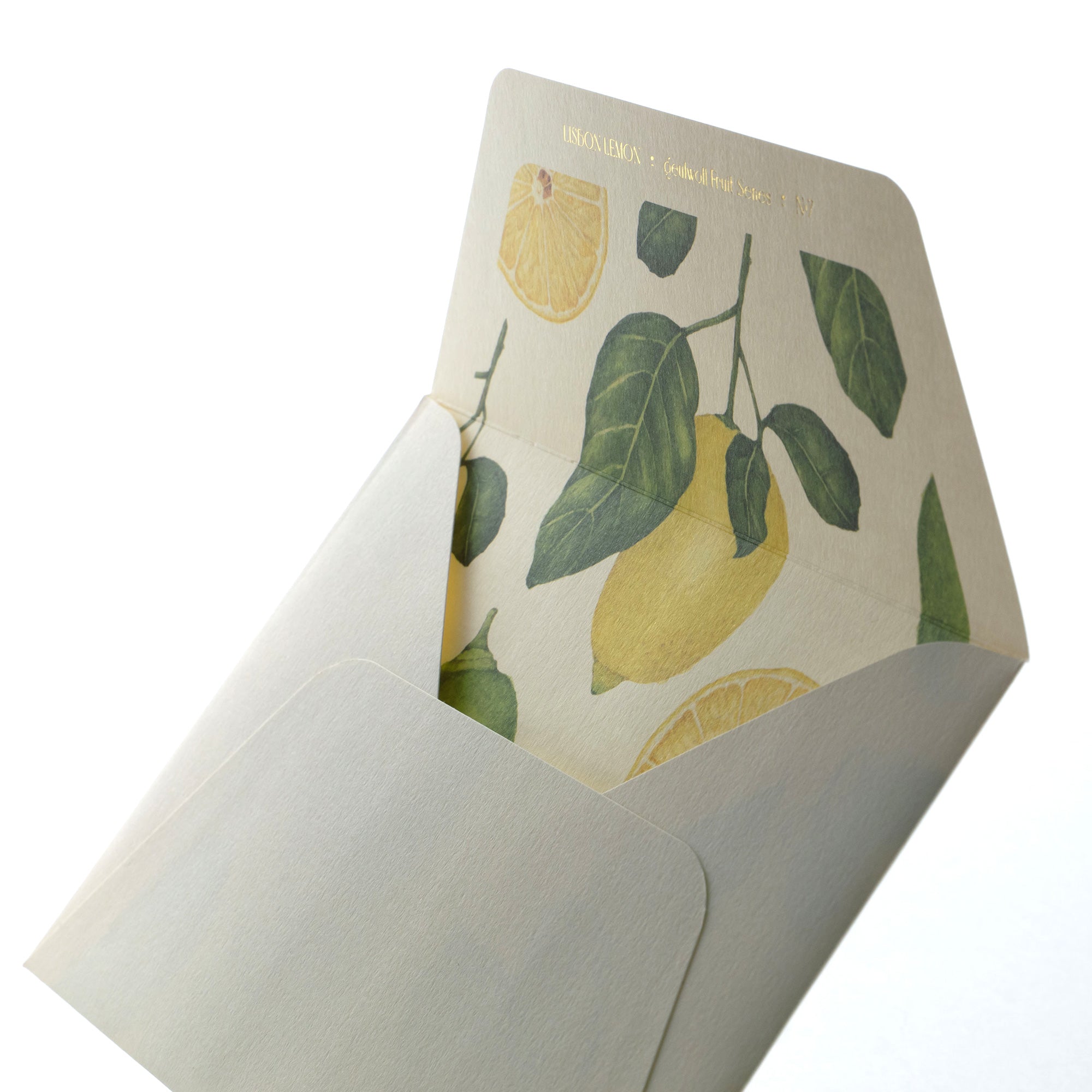 Letter set - Lisbon Lemon – Kakimori