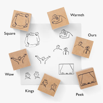 Rubber stamp - Palmehuset/People M