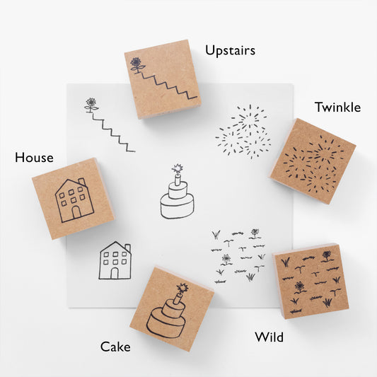 Rubber stamp - Palmehuset/Life M