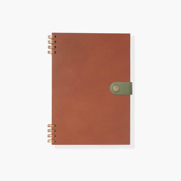 B6 notebook - 革 / Brown