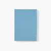 B6 foil stamped blockcloth notebook - Sky