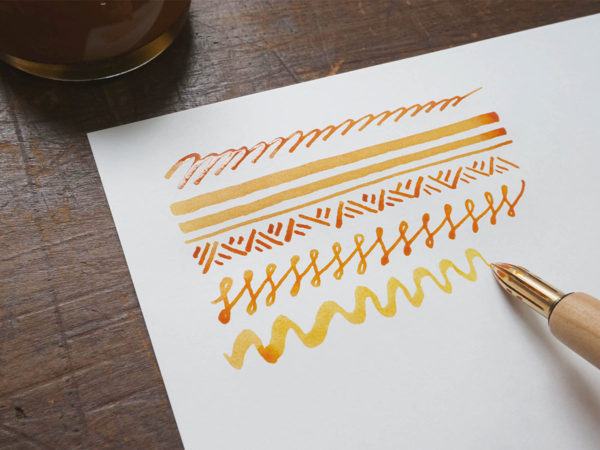 Metal nib - Brass Dip pen Kakimori