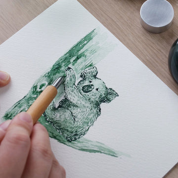 Metal nib - 真鍮