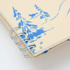 B6 notebook - Emily Isabella/Fox toile forget me not