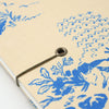 B6 notebook - Emily Isabella / Fox toile forget me not