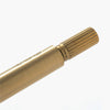 The pen - Brass natural spun