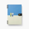 B6 notebook - Taku Bannai / Blue sky