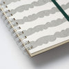 Mini notebook - Edamame stripe