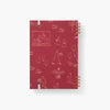 B6 notebook -  palmehuset/History (Burgundy)