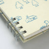 B6 notebook -  palmehuset/History (Ivory)