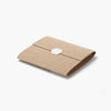 Paper leather coaster - White