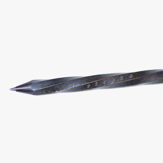 Twisted ballpoint pen - Antique black
