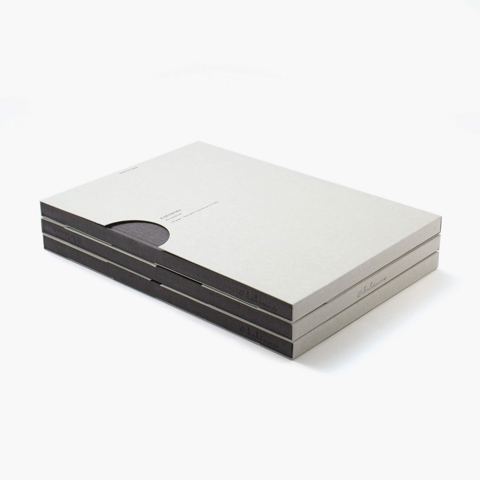 A5 notebook - Banshu-ori 04 – Kakimori
