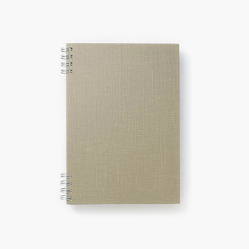 B6 notebook - Bookcloth/Khaki