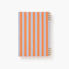 B6 notebook - Banshu-ori/Orange stripe
