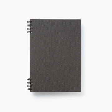 B6 notebook - 播州織 / Grey