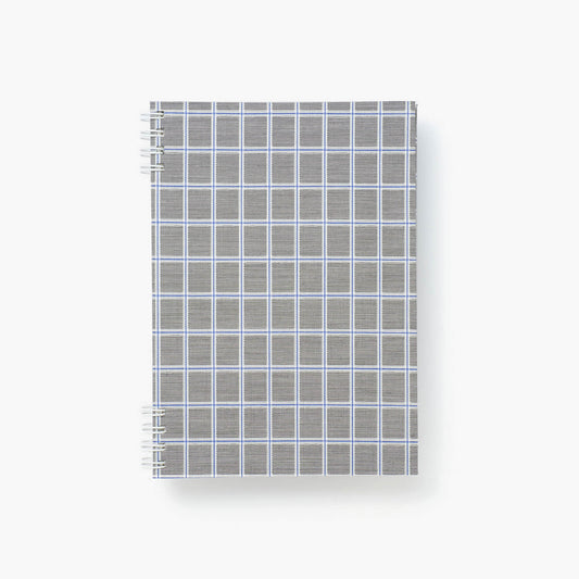 B6 notebook - 播州織 / Windowpane