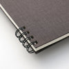 B6 notebook - 播州織 / Grey