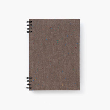 B6 notebook - Banshu-ori/Nep brown